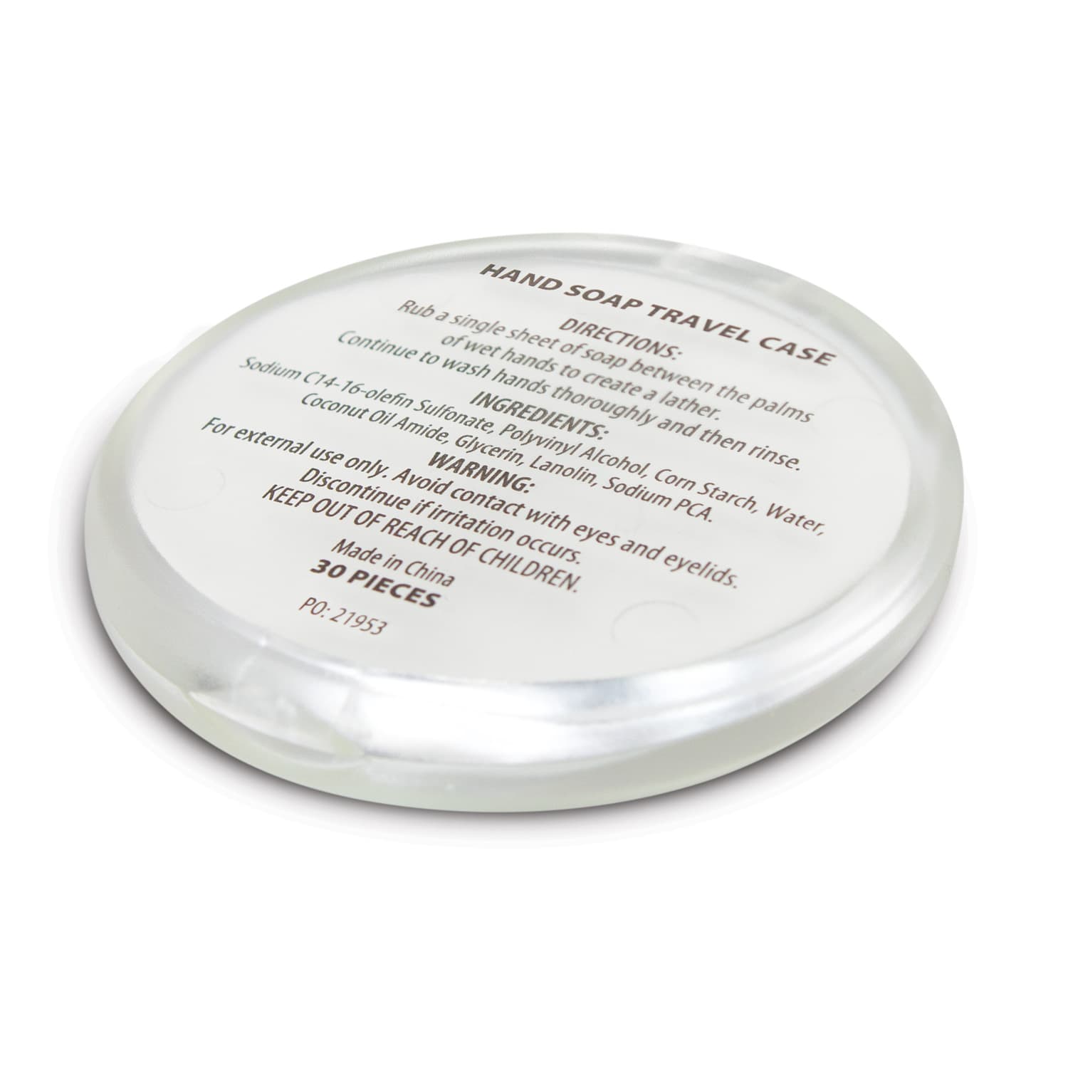 Hand Soap Travel Case - Round — view 3 of 4